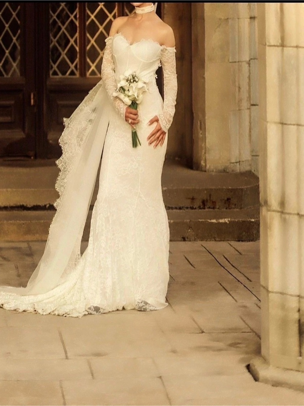 Rosie Etienne Bridal with veil